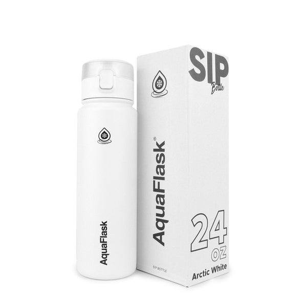 Sip 710mL (24oz) Water Bottles - Arctic White