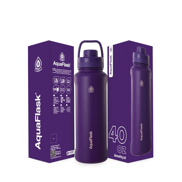New Regular 1.18L (40oz) Water Bottles - Amethyst