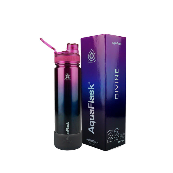 AquaFlask Aurora 650mL (22oz) Water Bottles