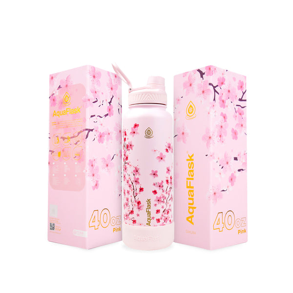 Sakura 2 1.18L (40oz) Water Bottles - Pink