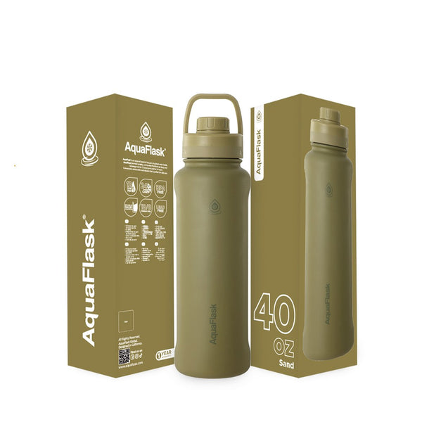 New Regular 1.18L (40oz) Water Bottles - Sand