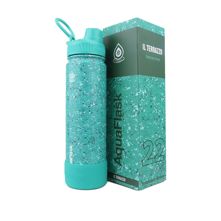 AquaFlask Terrazzo 650mL (22oz) Water Bottle | Elegant & Durable Design ...