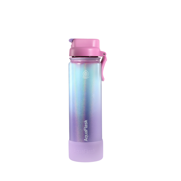 AquaFlask Candy Floss 650mL (22oz) Water Bottles - Blueberry Puff